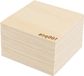 Dailygoods Plaques en bois 100 pièces 100 x 100 x 2 mm