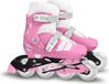 Inline STAMP SAS Adjustable IN-LINE SKIDS CONTROL Girl size 30-33 Pink/White Hardboot Aluminium
