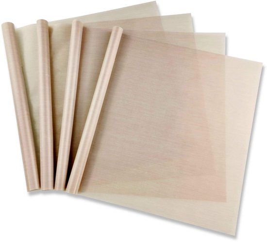 Pritogo Bakplaat Bakpapier Bakmat Siliconen Mat Set van 4