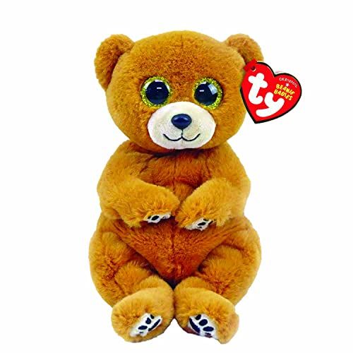 TY Beanie Babies Duncan the Bear, 15 cm, Brown, TY40549
