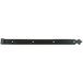 Penture aluminium vaste tint 270 mm zwart Ø 14 deurbel - 11PA27J