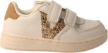 Victoria Baskets Fille Blanc/Or