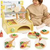 Classic World Houten Speelgoed Pizzaoven Speelset