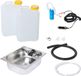 12V Camping wastafel, wastafel/spoelbak, 325x265x100mm, geïntegreerd, 19 liter, geschikt voor T4, T5, T6