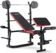 Banc de musculation - Banc de gym - Banc d'entraînement - Réglable