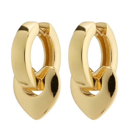 PILGRIM gold plated oorbellen Iokaste