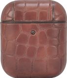 TERRATEC AirBox Hoesje voor Apple AirPods 1/2 Bruin