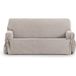 ECOMMERC3 3-zits bankhoes van jacquard-stof, niet elastisch, effen, met decoratieve banden en elegante bescherming voor je bank