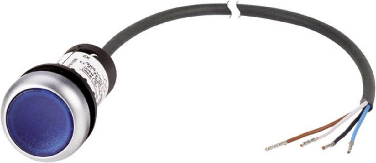 Eaton C22-DL-B-K10-24-P62 Druktoets Plat Blauw - 1 stuk(s)