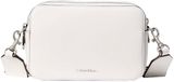 Calvin Klein Webbing Double Strap Schoudertas 18 cm wit