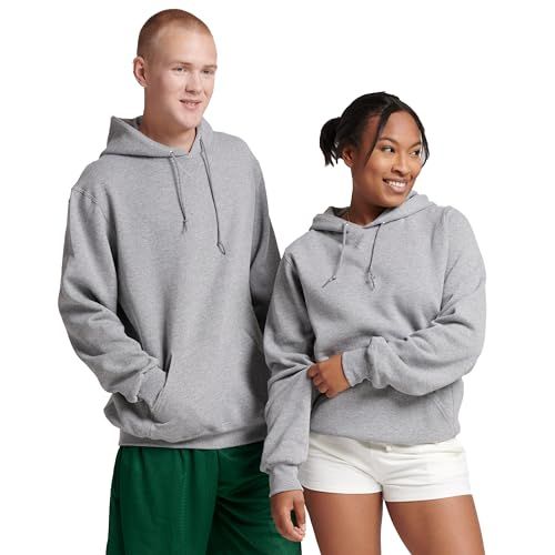 Russell Athletic Dri-Power heren hoodie fleece sweatshirt - Oxford - L