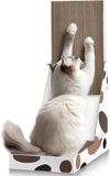 Merkloos / Sans marque Wan GmbH L Shape 64cm/25" Scratching Post for Indoor Cats and Adults with Cat Scratching Box, Board, and Mat