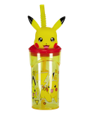 Pokémon Drinkbeker met rietje - Geel