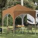 Prolenta Maison Exclusive Pop-up partytent, 194 x 194 x 245 cm, beige