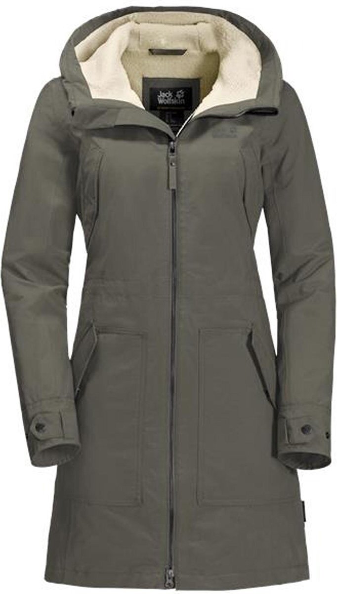 Jack Wolfskin Rocky Point Jas - Vrouwen - Donkergroen