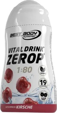 Best Body Nutrition Vital Drink Zerop Squeeze - 48 ml - Cherry