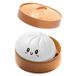 Ravioli Stress Ball avec boîte vapeur - Blanc