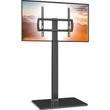 Universele Hemudu Universele tv-standaard voor 27 tot 65 inch TV, LCD, LED, OLED, in hoogte verstelbaar, 80° draaibaar, universele tv-standaard tot 40 kg, Max VESA 400 x 400 mm