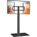 Universele Hemudu Universele tv-standaard voor 27 tot 65 inch TV, LCD, LED, OLED, in hoogte verstelbaar, 80° draaibaar, universele tv-standaard tot 40 kg, Max VESA 400 x 400 mm