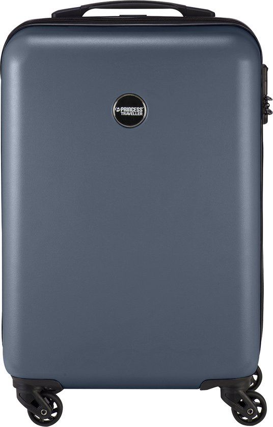 Princess Traveller PT01 Handbagage Koffer - Platinum Navy - 55cm - Hardcase