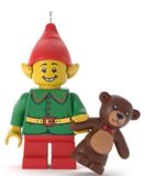 Hallmark Ornament Keepsakes Lego Elf & Teddy kerstbal