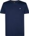 Petrol Industries T-shirt Homme - Coton - Col Rond - Manches Courtes - T-shirt Basique - Vêtements Homme - Bleu - Taille S