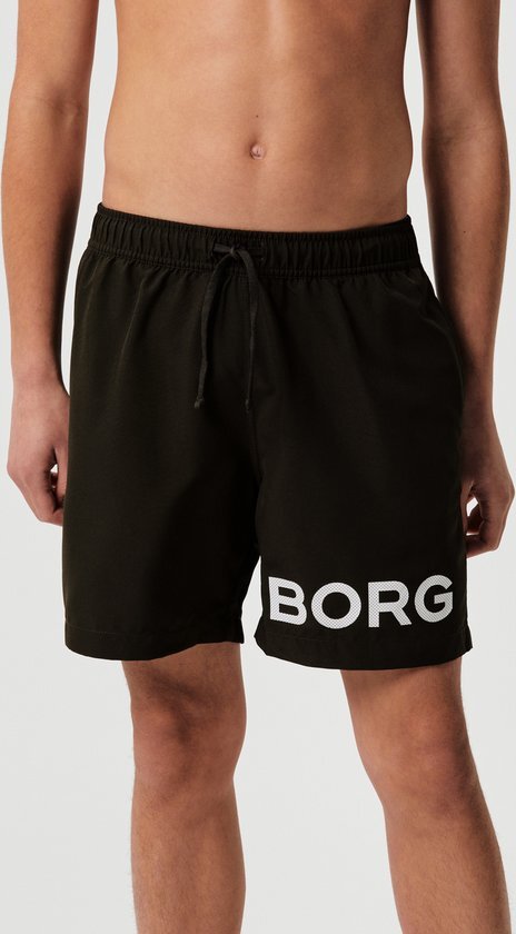 Bj&#246;rn Borg - Swim Shorts - Boys - Jongens - Zwembroek - Zwart - 134-140
