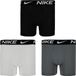 Nike Kids Essential Micro Boxers 3 Pack Garçons Noir / Blanc