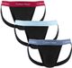 Calvin Klein Hommes Icon 3P Jockstraps Combi Noir