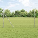 vidaXL Weidehekwerk - Gegalvaniseerd staal - 1.4 m
