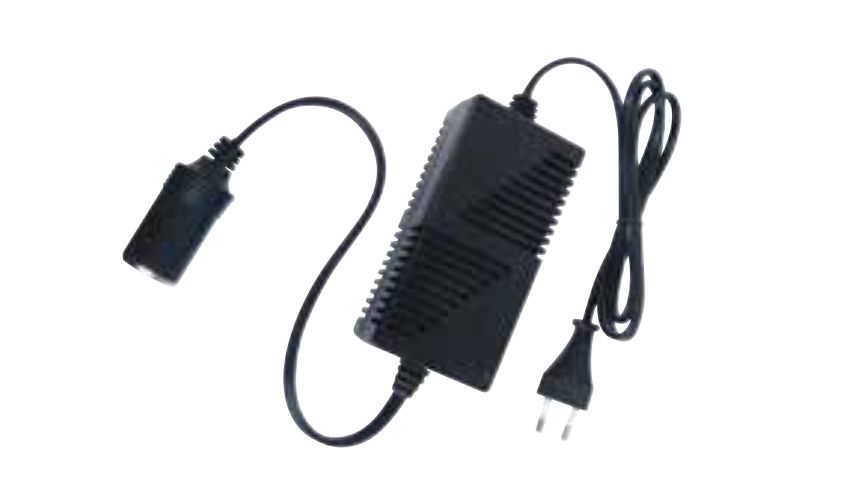 HP Autozubehör Carpoint Omvormer 12V-230V Zwart - voor Koelbox - max 5 ampere