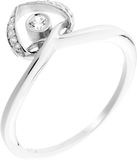 Orphelia Damen 925 Zilver Brillantschliff Zirkonia