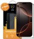 MobyDefend 2-Pack Screenprotectors - Gehard Glas - Geschikt voor iPhone 16 Pro Max - Zwarte Randen