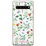 ERT GROUP mobiel telefoonhoesje voor Samsung S10 origineel en officieel erkend Babaco patroon Flowers 042