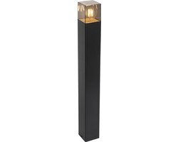 QAZQA denmark - Moderne Staande Buitenlamp | Staande Lamp voor buiten - 1 lichts - H 70 cm - Zwart - Buitenverlichting