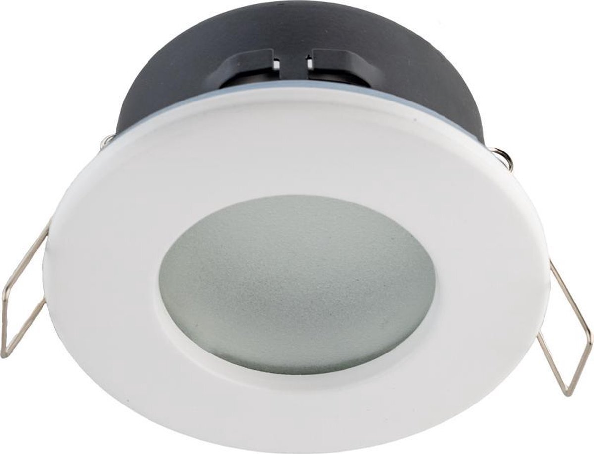 Groenovatie Inbouwspot - Rond - Waterdicht IP54 - MR16 Fitting - ? 82 mm - Mat Wit