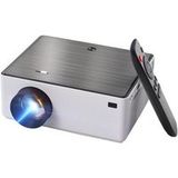 Aiorber Beamer 1080P, dubbele frequentie 2,4G/5G, correctie ±15°, aansluitbaar op smartphone/tablet/laptop/USB-stick/DVD, 21,5 x 18 x 8,8 cm, wit