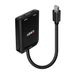 Lindy 38432 Mini DisplayPort vers 2x HDMI adaptateur 4K Noir