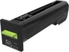 Lexmark 72K20K0 Toner Cartridge - Black - 8000 Pages - Compatible with CS820/CX820/CX825/CX860