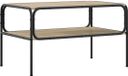 vidaXL Bijzettafel Sonoma Eiken 100 x 50 x 46 cm Bewerkt hout