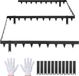 Vevor Gazonrand, 10-delige set, 1016x114,3 mm, Zwart