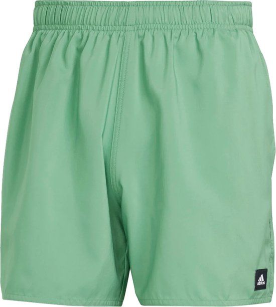 Adidas Solid CLX Boardshort - Groen - Heren - Maat S