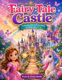 Fairy Tale Castle Coloring and Activity Book for Kids Ages 5–8