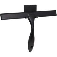RVS Douchewisser - Doucheschraper 10 Inch Rubberblad - met Zuignap Haak