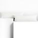 DecoKing Amber-kussenslopen 20 x 120 cm, jerseykatoen, rits, wit, 2 stuks