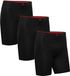 DANISH ENDURANCE Boxer en Bambou - Boxer Long Respirant Sous-vêtement - Hommes - 3 paires - 3XL