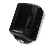 Quicky Afsluitbare reinigingspapierdispenser - zwart, voor rollen tot 22 cm (1 x 1 stuks)