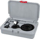 Bosch Accessoires Gatzaagset met verzinkboor voor hout en gipsplaat | 68; 86; 100 x 27 mm - 2608594503