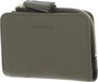 COCCINELLE Leren Portemonnee Tassel Wallet Laurel Green Olijfgroen
