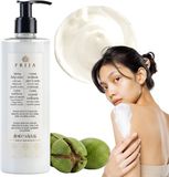 PRIJA Natuurlijke tonifiërende bodycrème met pompje, hypoallergeen, met walnootextract, VEGAN 380 ml